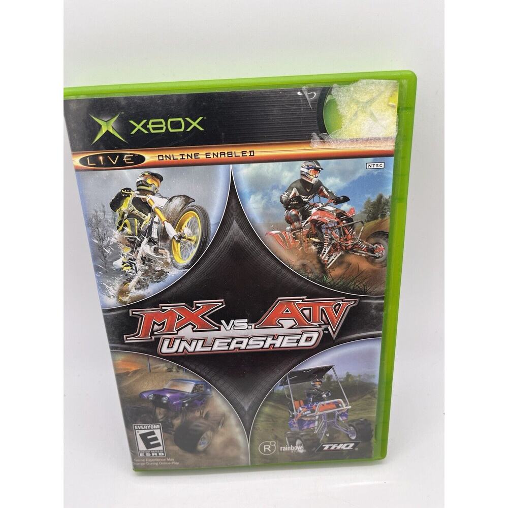 MX vs. ATV Unleashed (Microsoft Xbox, 2005) CIB